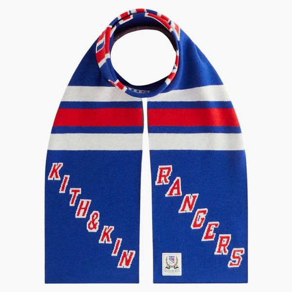 Kith X New York Rangers New York Knitted Scarf Cyclone