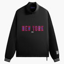 Kith X New York Rangers Nylon Quarter Zip Black