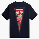 Kith X New York Rangers Pennant Vintage Tee Black