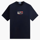 Kith X New York Rangers Pennant Vintage Tee Black