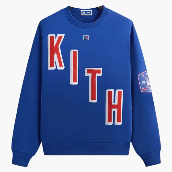 Kith X New York Rangers Skewed Nelson Crewneck Cyclone