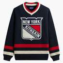 Kith X New York Rangers V-neck Lewis Sweater Nocturnal
