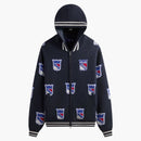 Kith X New York Rangers Wyona Full Zip With Hood Nocturnal