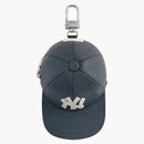 Kith X New York Yankees Baseball Cap Leather Pouch Nocturnal