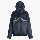 Kith X New York Yankees Faux Fur Jacquard Jaysen Hoodie Nocturnal