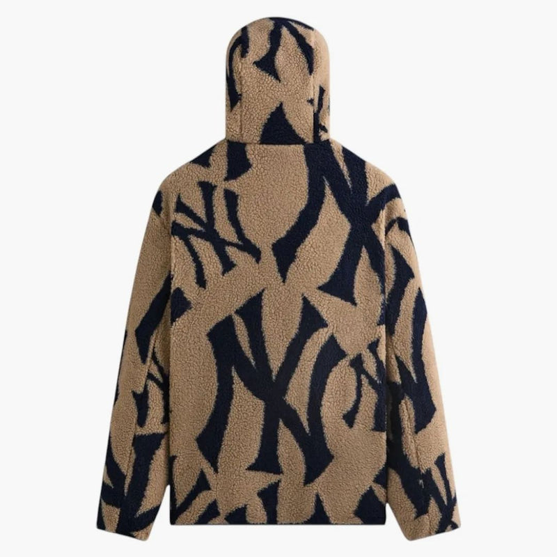 Kith X New York Yankees Hooded Pinehurst Sherpa Jacket Canvas