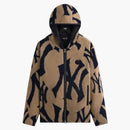 Kith X New York Yankees Hooded Pinehurst Sherpa Jacket Canvas