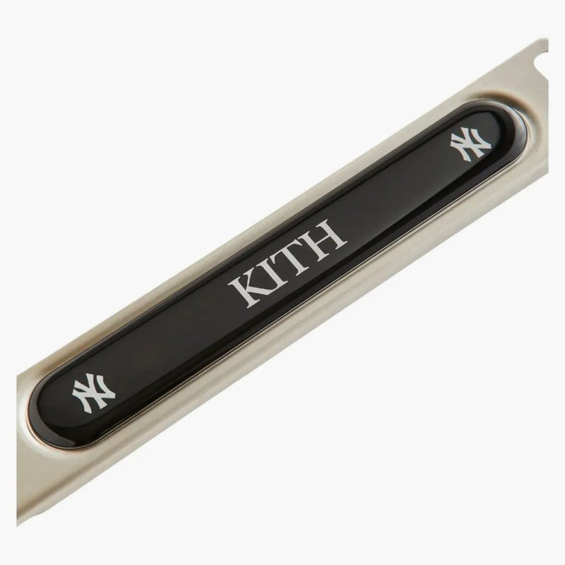 Kith X New York Yankees License Plate Silver