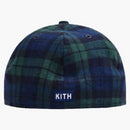 KITH X New York Yankees Plaid New era Cap Blackwatch