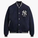 Kith X New York Yankees Suede Porter Bomber Jacket Nocturnal