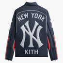 Kith X New York Yankees Zip Brixton Puffed Shirt Jacket Nocturnal