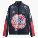 Kith X New York Yankees Zip Brixton Puffed Shirt Jacket Nocturnal
