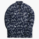 Kith X Nobu Quarter-zip Button-up Navy