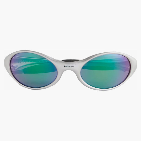 Kith X Oakley Eye Jacket Sunglasses Silver/prizm/jade