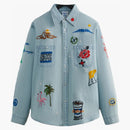 Kith X Otakara Nyc Denim Apollo Shirt Light Indigo