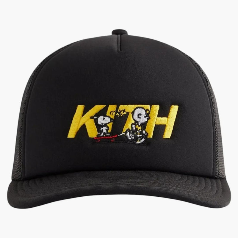 Kith X Peanuts 75 Nolan Poly Foam Trucker Black