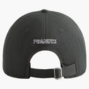 Kith X Peanuts 75 Twill Aaron Classic Suede Brim Cap Black