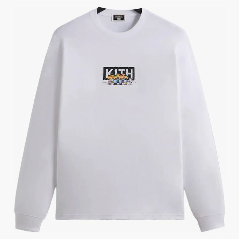 Kith x arašídy Caroling Long Rueve Tea White