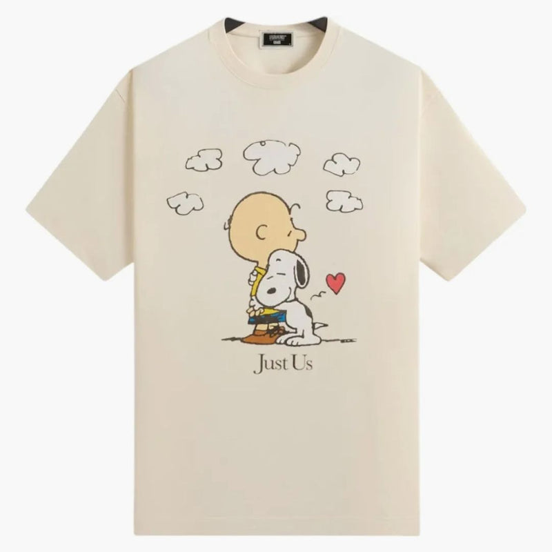 Kith X Peanuts Charlie Brown Just Us Tee Sandrift