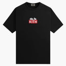 Kith X Peanuts Doghouse Classic Logo Tee Black