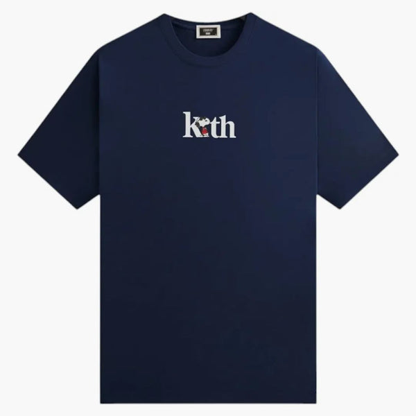 Kith X Peanuts Joe Cool Serif Tee Nocturnal