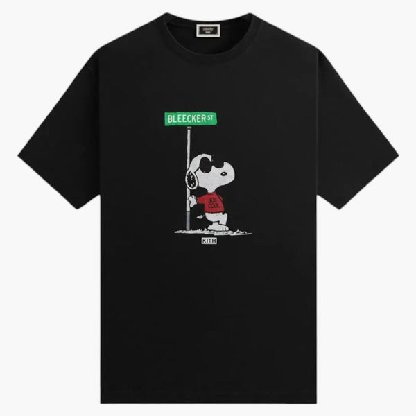 Kith X Peanuts Joe Cool Street Tee Black