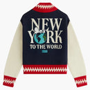 Kith X Peanuts Kids Globe Wyona Full Zip Sweater Nocturnal