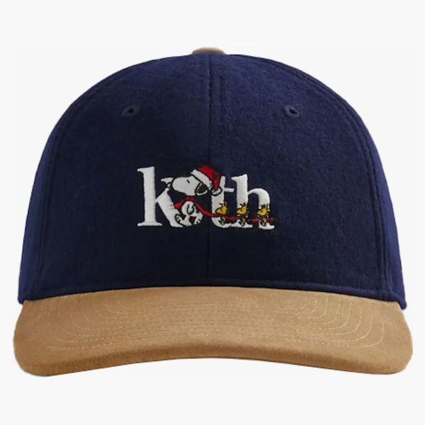 Kith x arašídy Melton Wool Cap Nocturnal