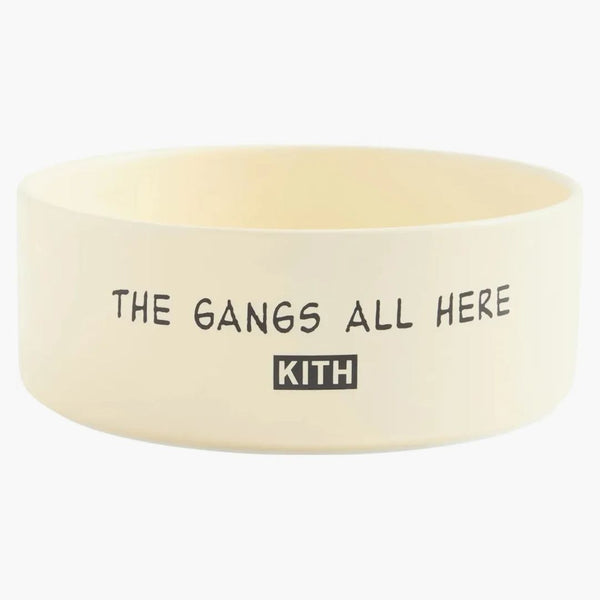 Kith X Peanuts Snoopy Dog Bowl Sandrift