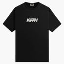 Kith X Peanuts Snoopy Run Fast Logo Tee Black