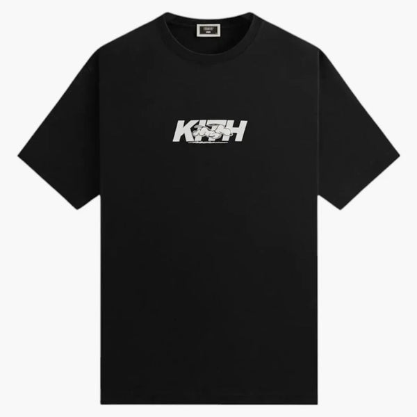 Kith X Peanuts Snoopy Run Fast Logo Tee Black