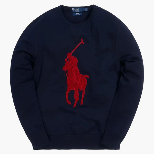 Kith x Polo Ralph Lauren Double Knit Crewneck Tech Blue