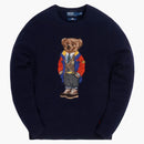 Kith X Polo Ralph Lauren Outdoor Bear Crewneck Navy