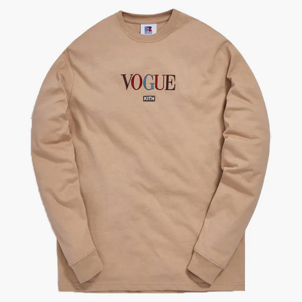 Kith X Russell Athletic X Vogue Brooklyn L/s Tee Sesame