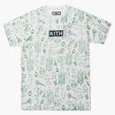 Kith X Sadelles All Over Tee White