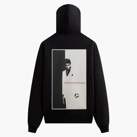 Kith X Scarface Tony Applique Nelson Hoodie Black