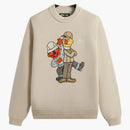 Kith X Sesame Street Bert & Earnie Crewneck Sweater Sandy Heather