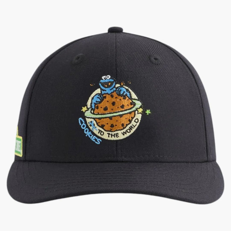 Kith X Sesame Street Cookie Monster 59Fifty Low Perfil ajustado nocturnal