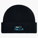 KITH X Sesame Street Cookie Monster Mia Beanie Black