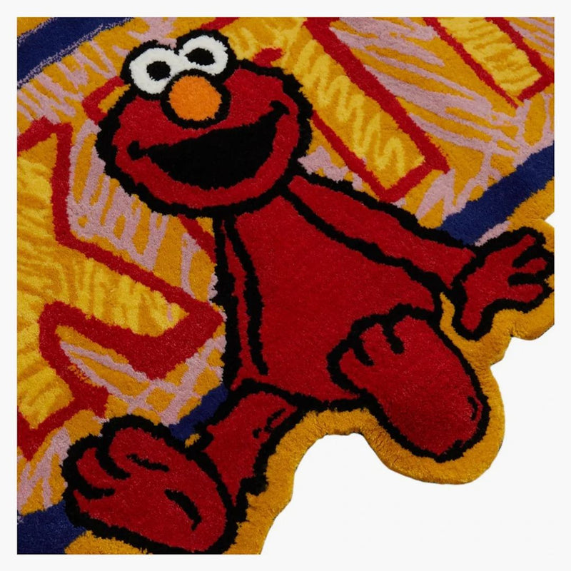 Kith X Sesame Street Elmos världsmatta multi