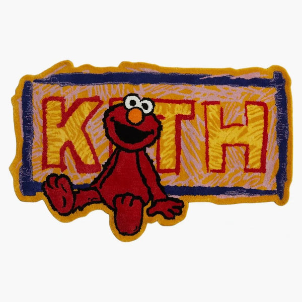 Kith X Sesame Street Elmos världsmatta multi