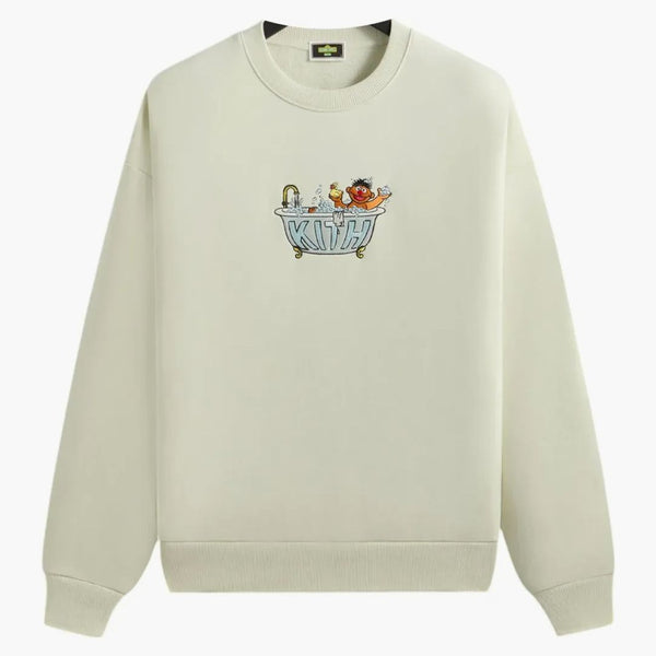 Kith X Sesame Street Ernie Nelson Crewneck Chalk