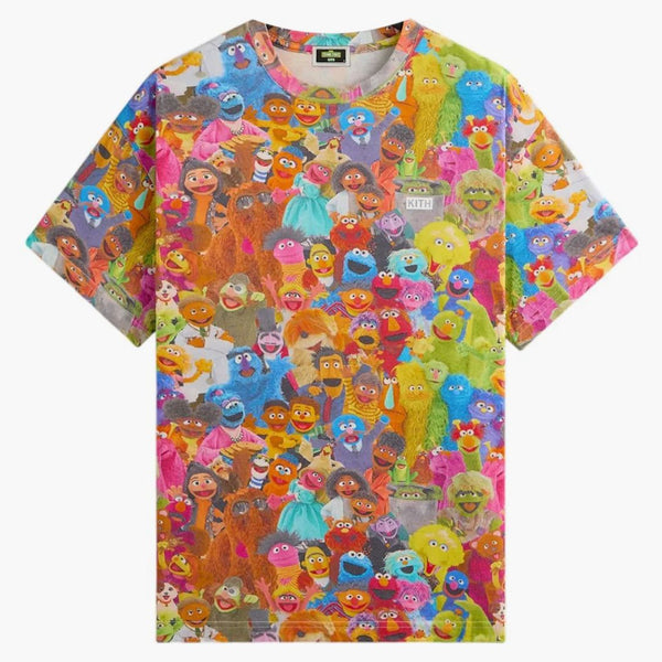 Kith X Sesame Street Family Tee Multi