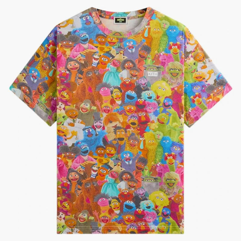 Kith X Sesame Street Family Tee Multi