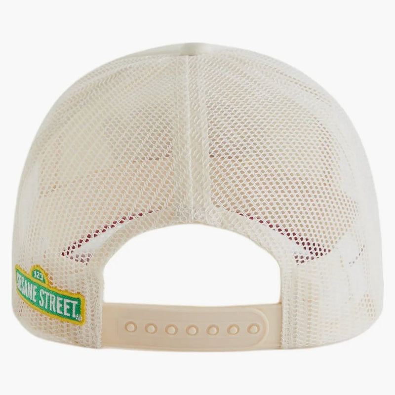 KITH X Sesame Street Fast Elmo Nolan Trucker Cap Sandid