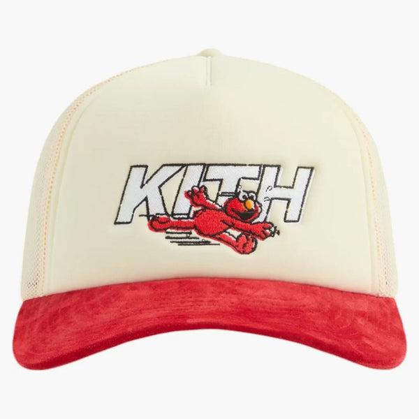 Kith x sesame street rápido elmo nolan camioner tap arenid
