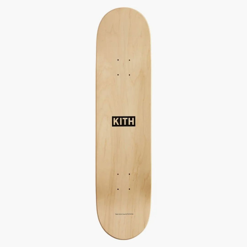 KITH X Sesame Street Just Us Skateboard Deck Multi