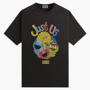 Kith X Sesame Street Just Us Vintage Tee Black