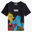 Kith X Sesame Street Kids Family Tee Black