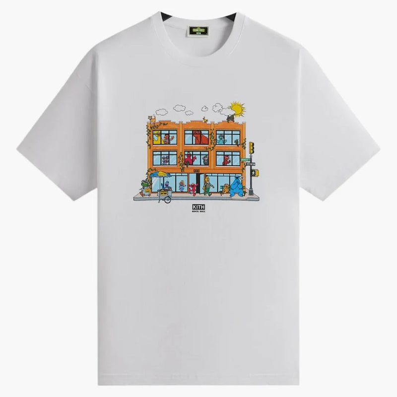 Kith X Sesame Street Store Tee White